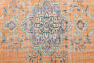 Zuhregonca rug: 1970s handmade Anatolian rug with oriental motifs and cotton backing