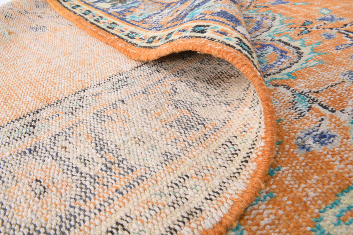 173x275 cm vintage Anatolian area rug – Zuhregonca, low pile, wool