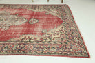 Vintage Red Anatolian Area Rug