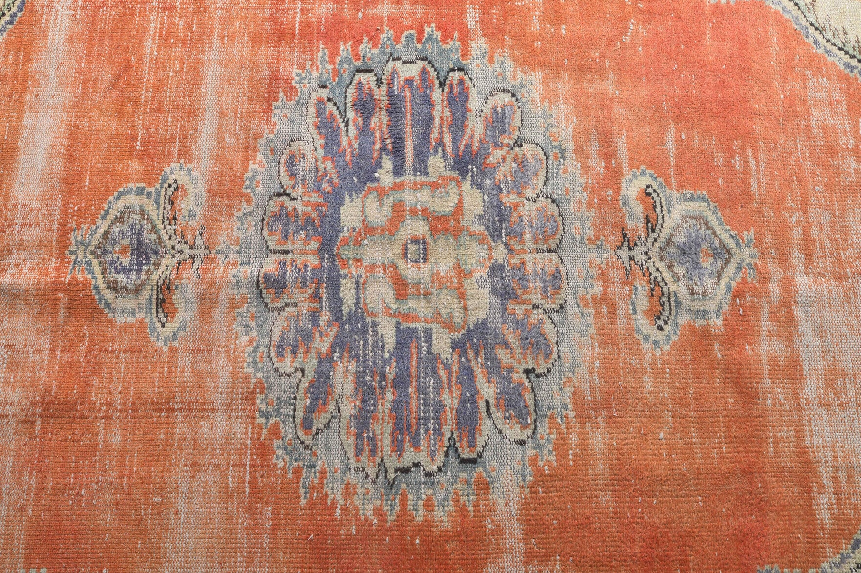 Vintage Red Area Anatolian Rug