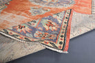 Handmade wool rug from Anatolia, Turkey – Vintage Red Area Anatolian Rug 6'3" x 9'4"