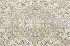 Glauconome rug: 1970s handmade Anatolian rug with oriental motifs and cotton backing