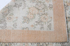 Vintage Bordered Area Hereke Rug