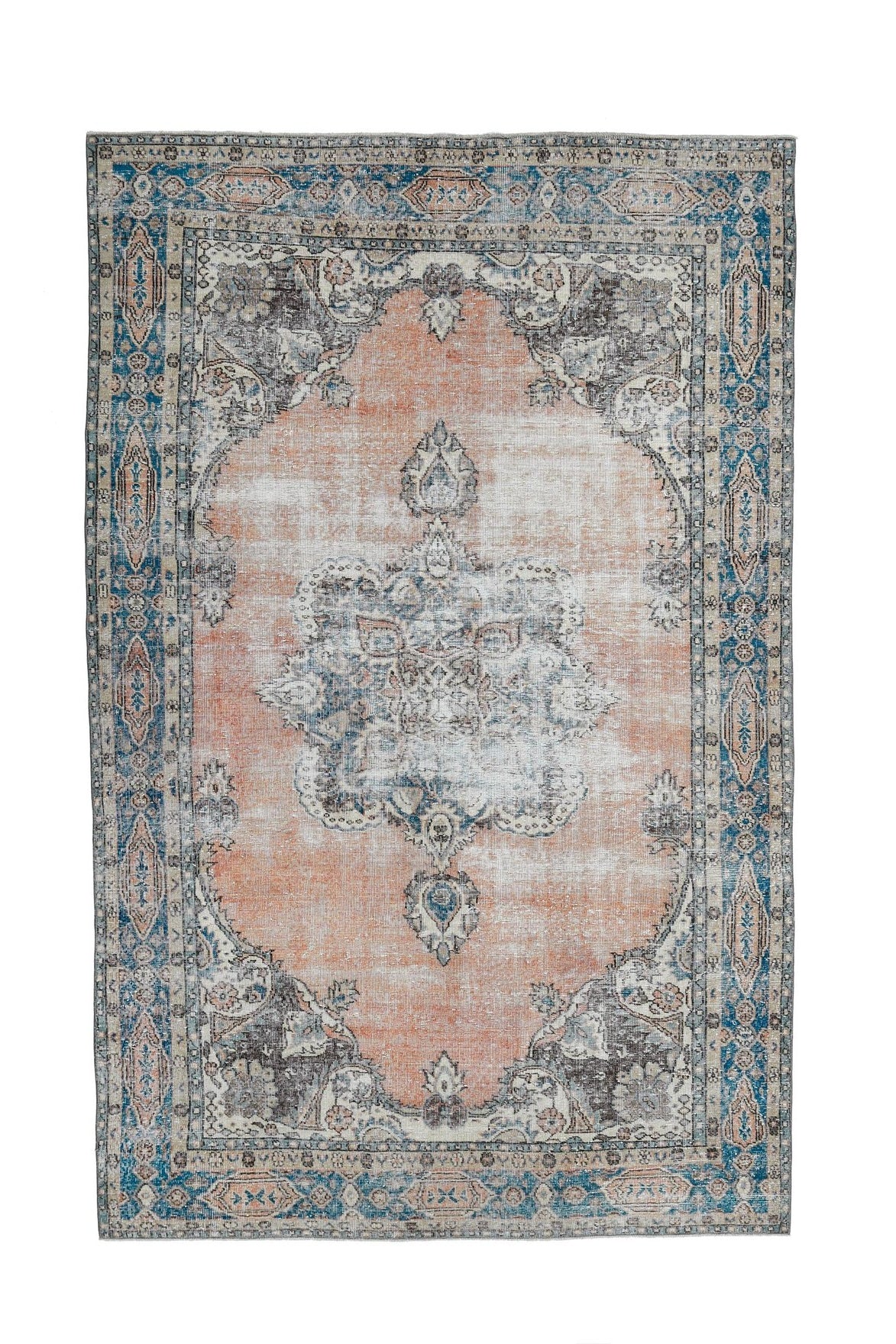 Vintage Oriental Oushak Rug