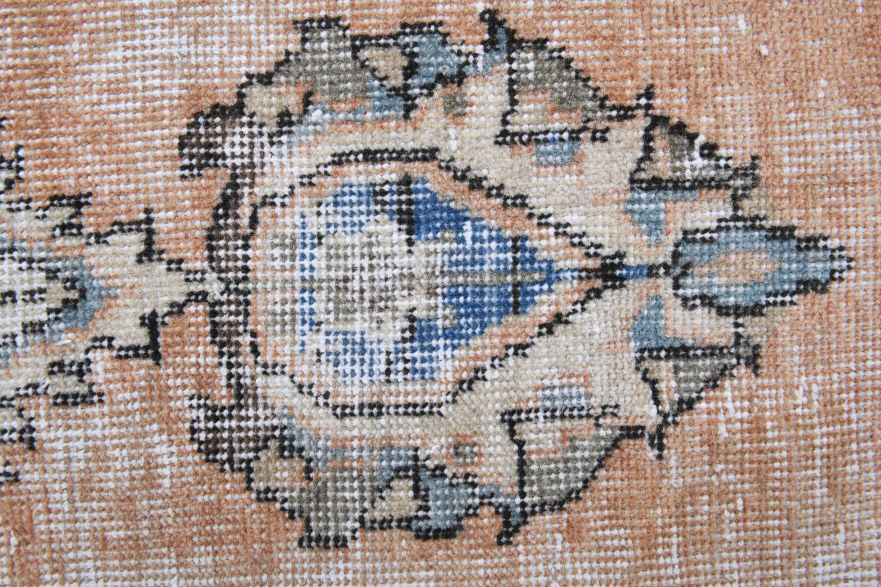 Vintage Oriental Oushak Rug