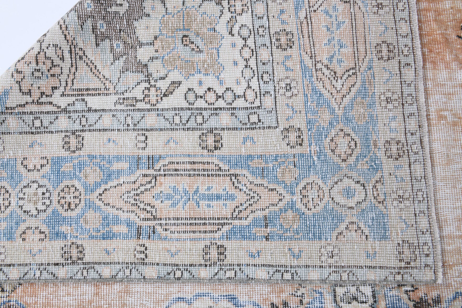 Vintage Oriental Oushak Rug