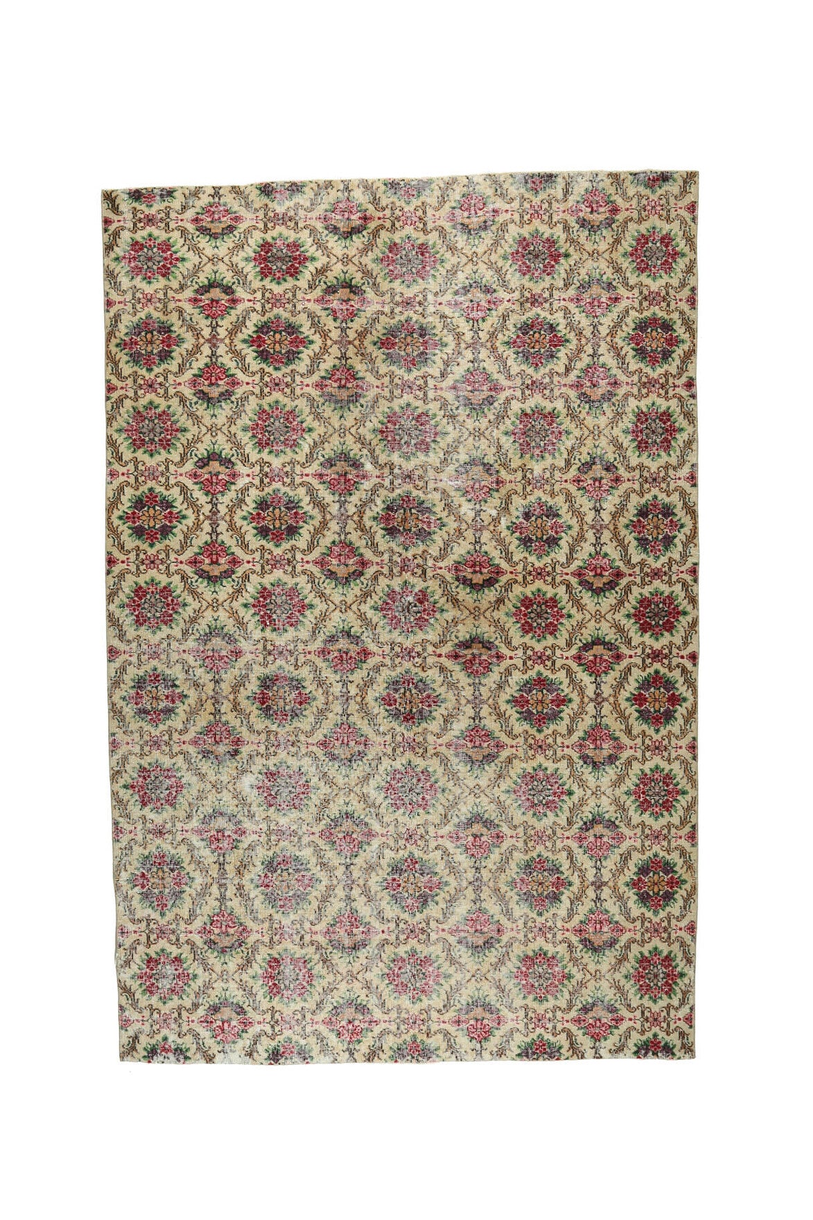 Vintage Anatolian Retro Rug