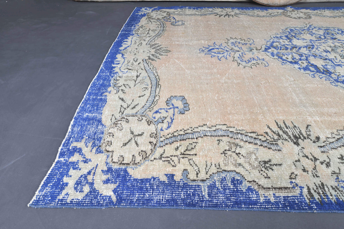 Medallion Oushak Vintage Area Rug