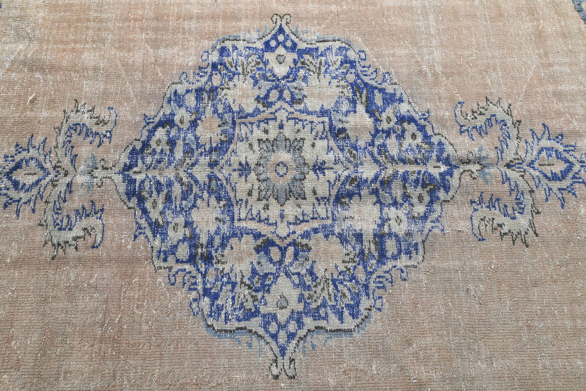 Medallion Oushak Vintage Area Rug