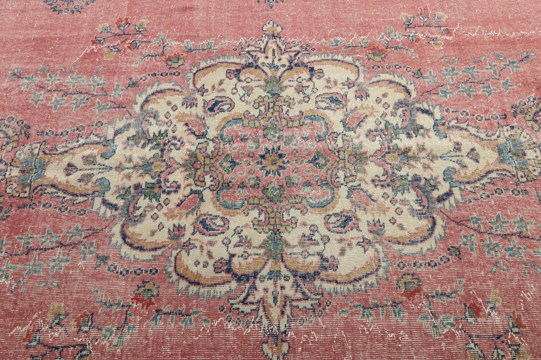 One-of-a-kind 1970s Anatolian vintage area rug in wool, 7'1" x 10'2"
