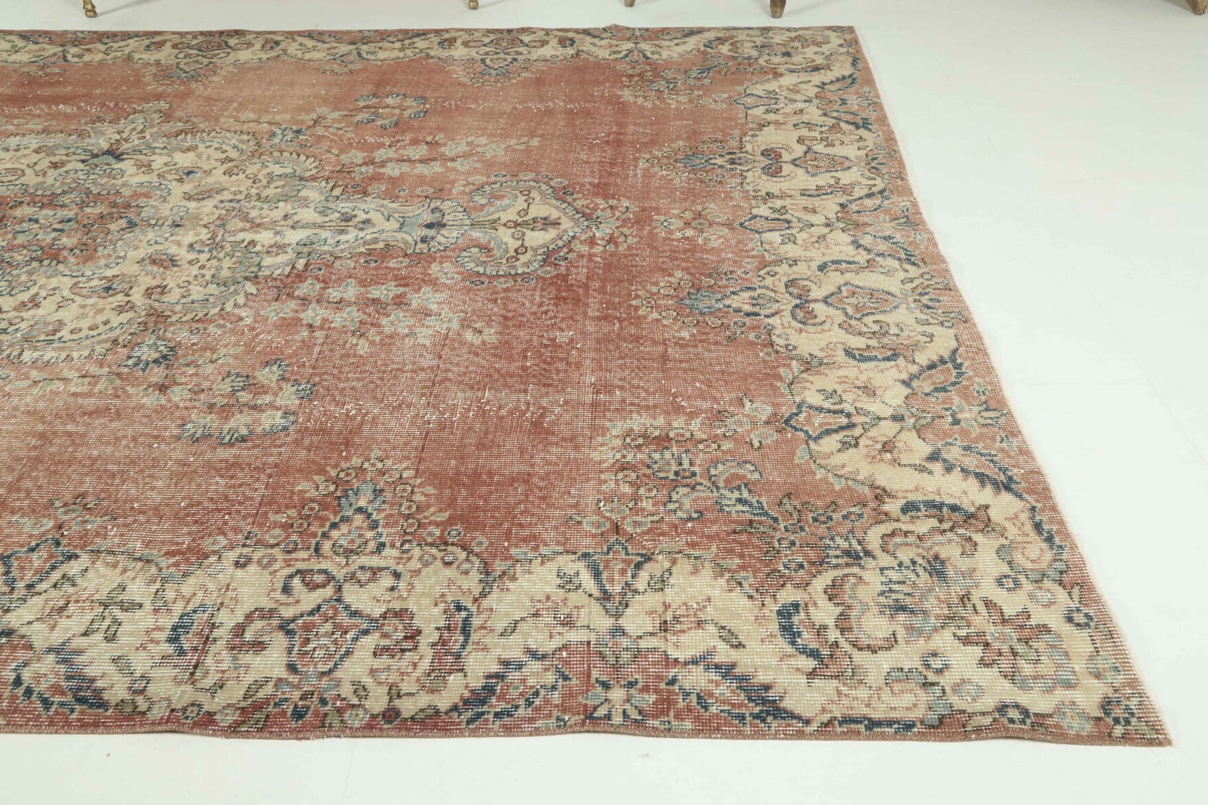 One-of-a-kind 1970s Anatolian vintage area rug in wool, 6'11" x 10'4"