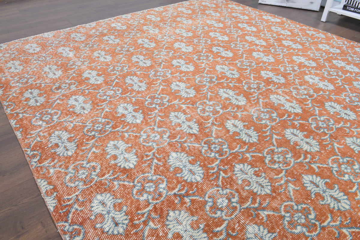 7x11 Handmade Vintage Anatolian Area Rug