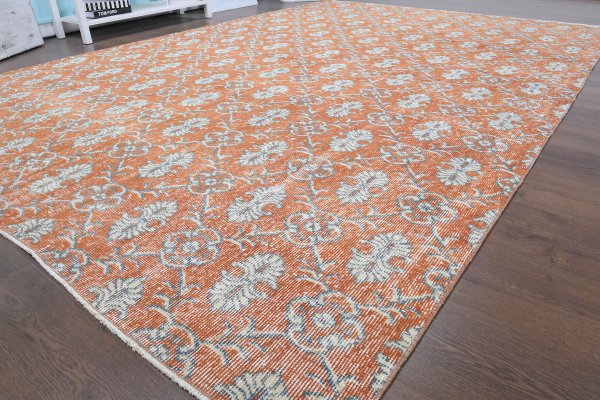 7x11 Handmade Vintage Anatolian Area Rug