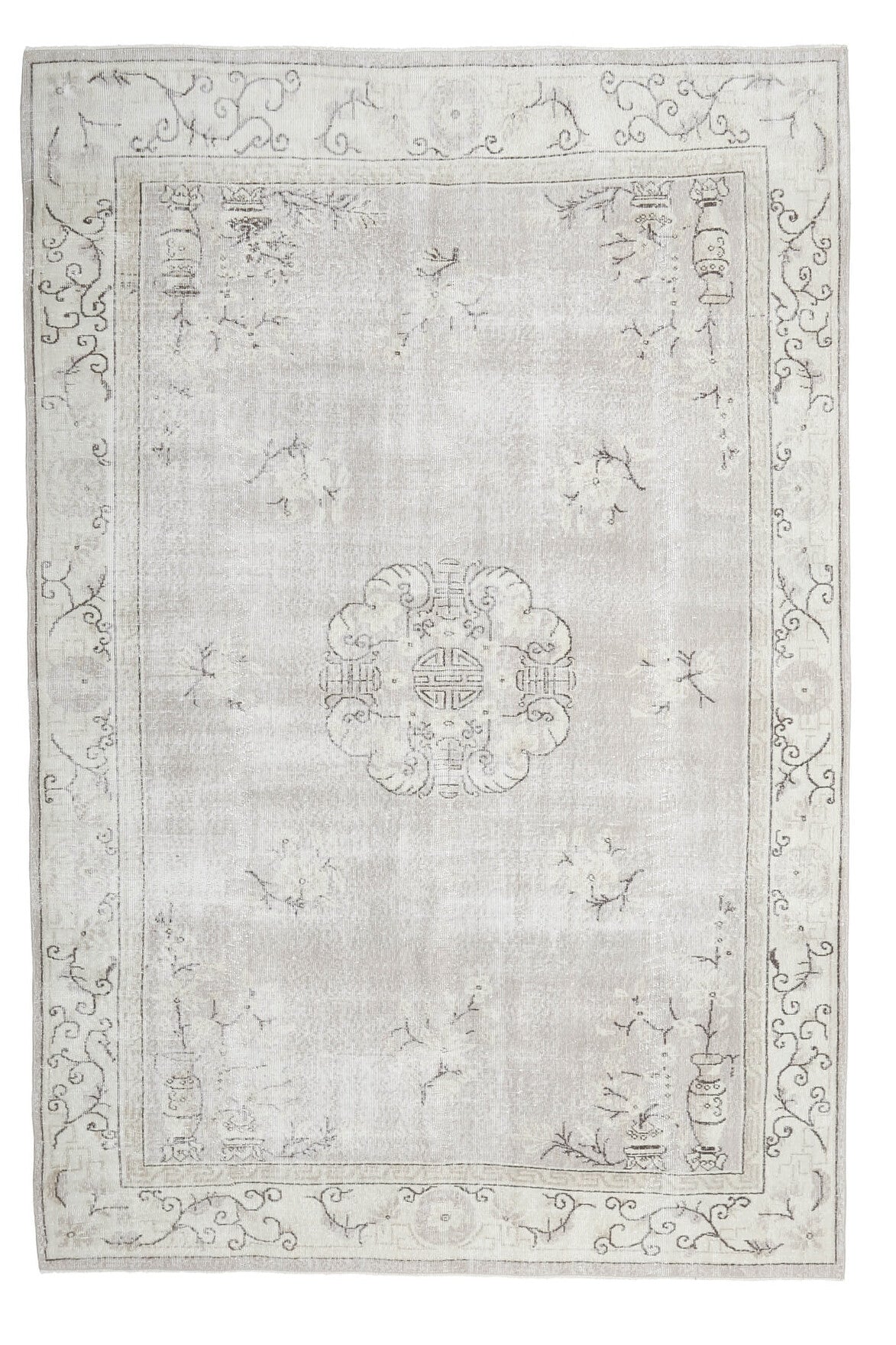 Oushak Vintage Area Rug