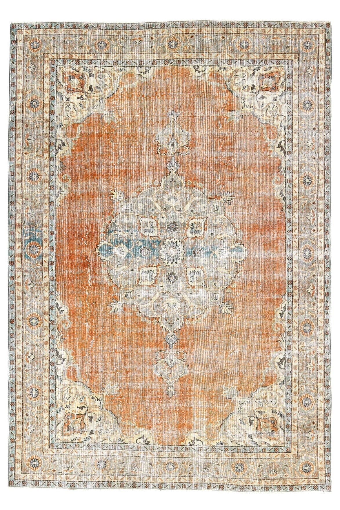 Vintage Medallion Anatolian Area Rug