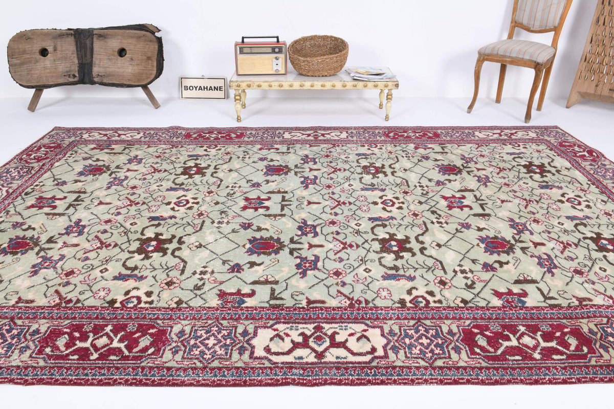 Vintage Hereke Area Rug