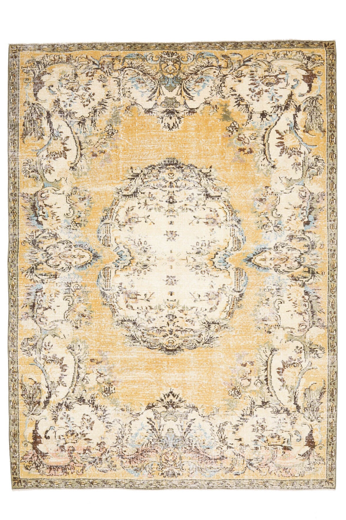 7x9 Anatolian Handmade Vintage Area Rug