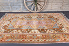 7x9 Handmade Vintage Area Milas Rug