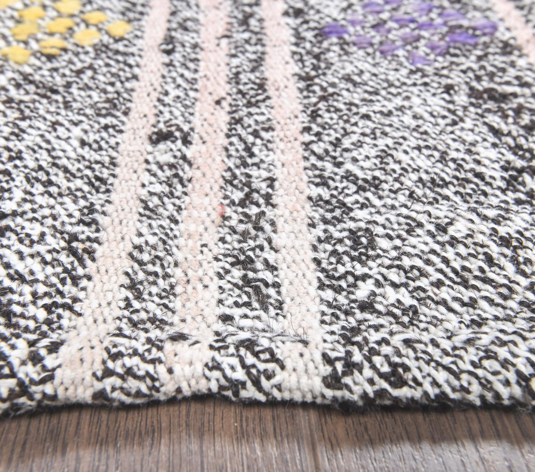 245x310 cm vintage Anatolian kilim rug – Dilnaz, flatweave, wool