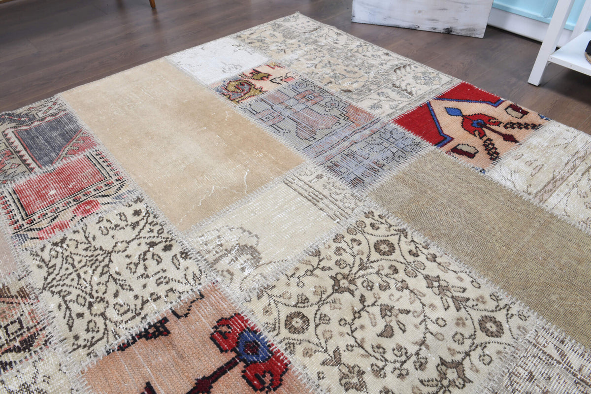 Vintage Patchwork Large Area Rug