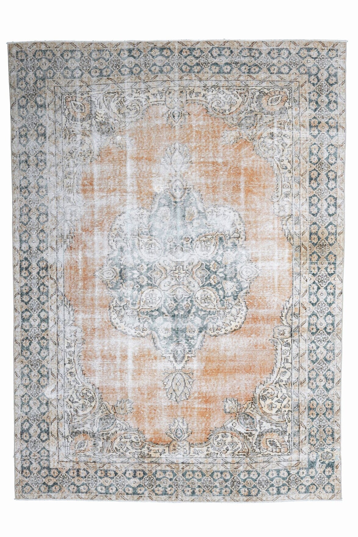 Vintage Oushak Area Rug