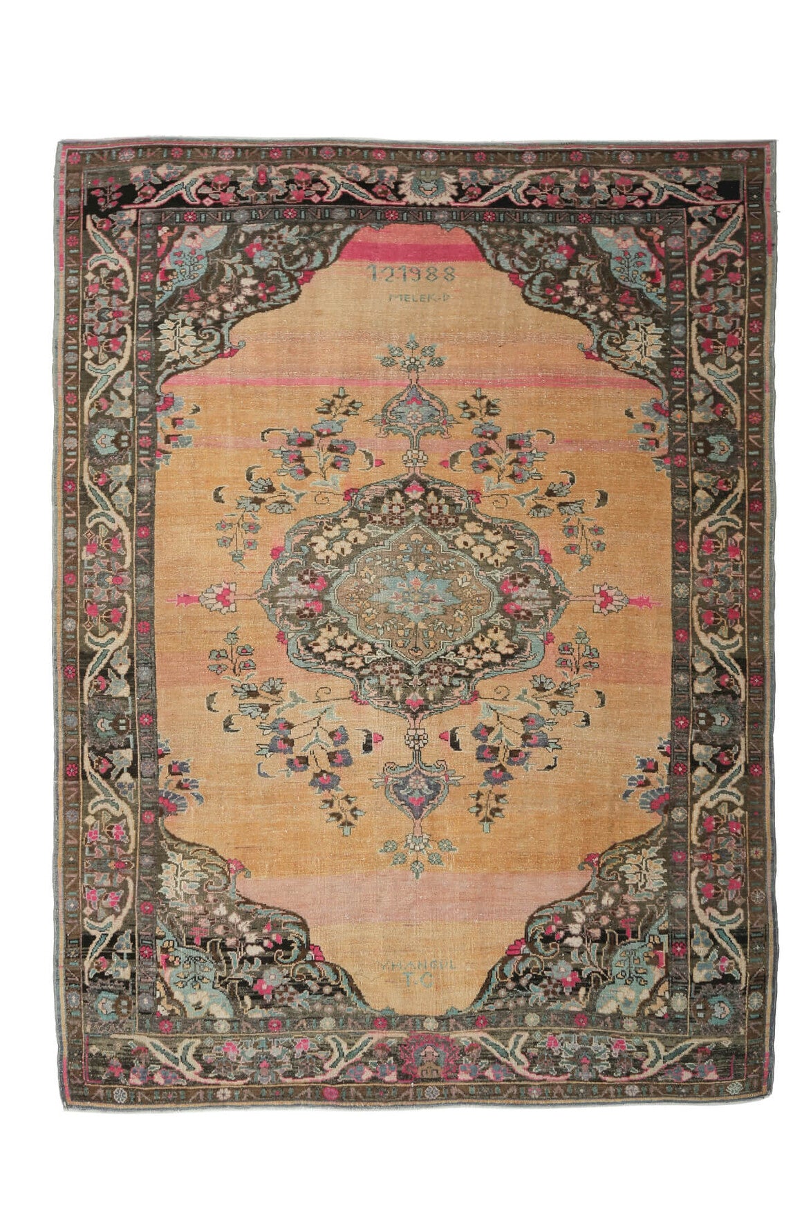 Persian Vintage Large Area Rug