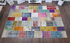 Vintage Patchwork Large Area Rug