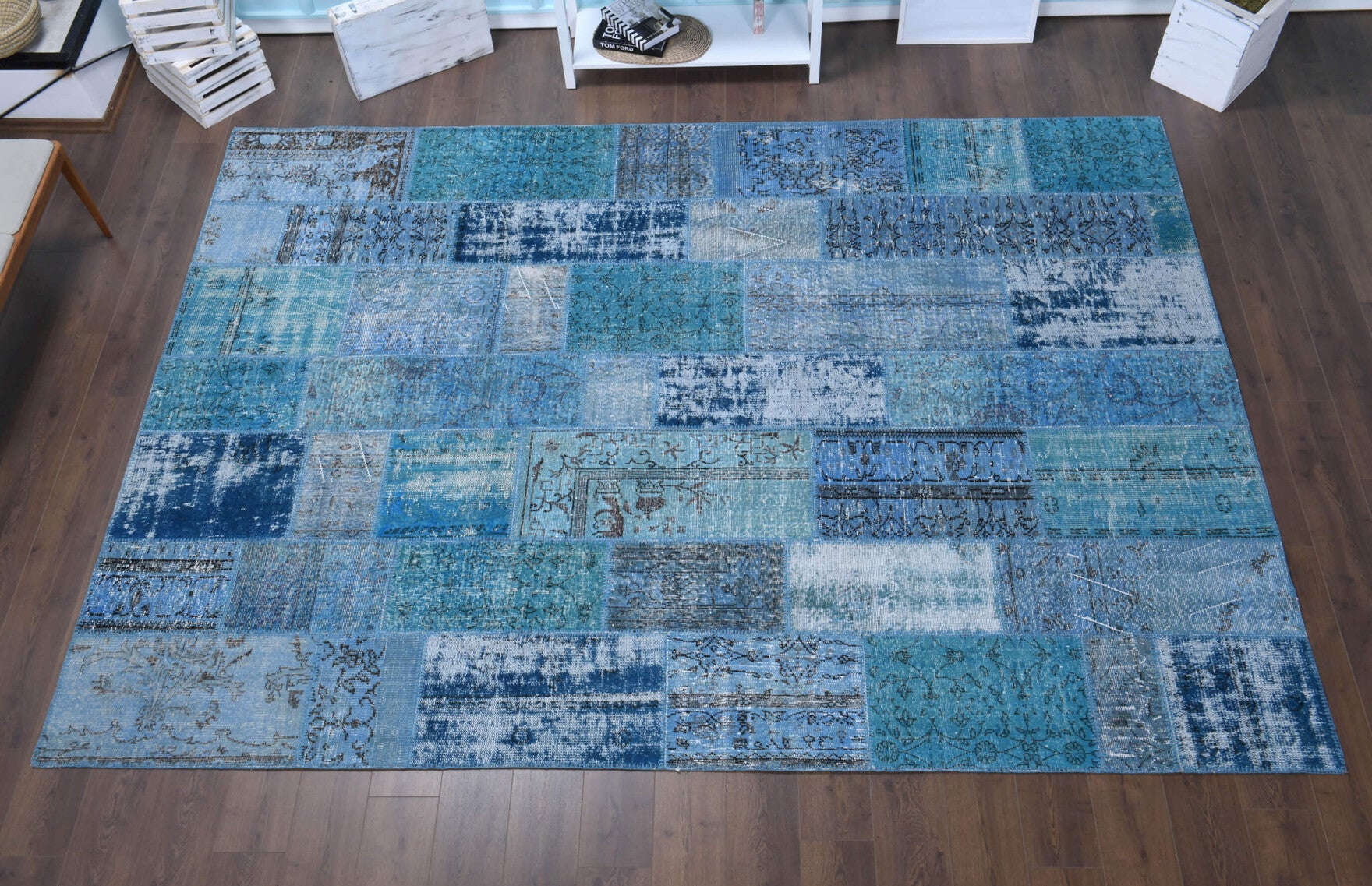 Vintage Patchwork Large Area Rug