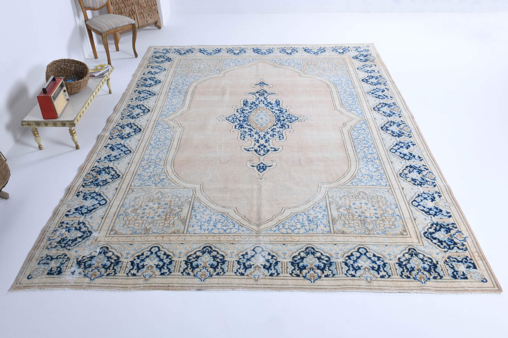 Oushak Antique Large Area Rug