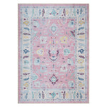 Alice Pale Pink Modern Oushak Rug