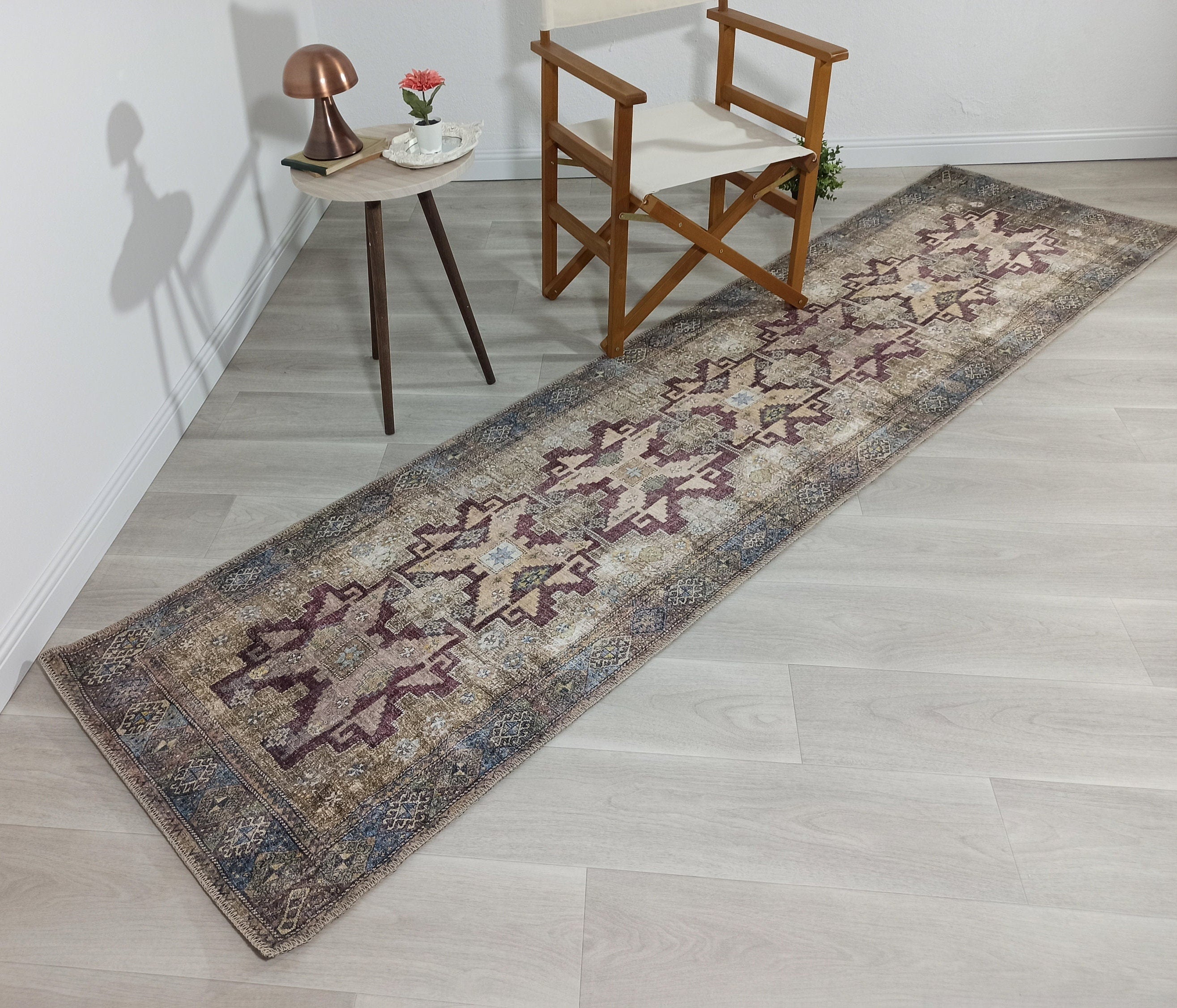 Alma Rug Turkish Beige Green Earth tones Rug
