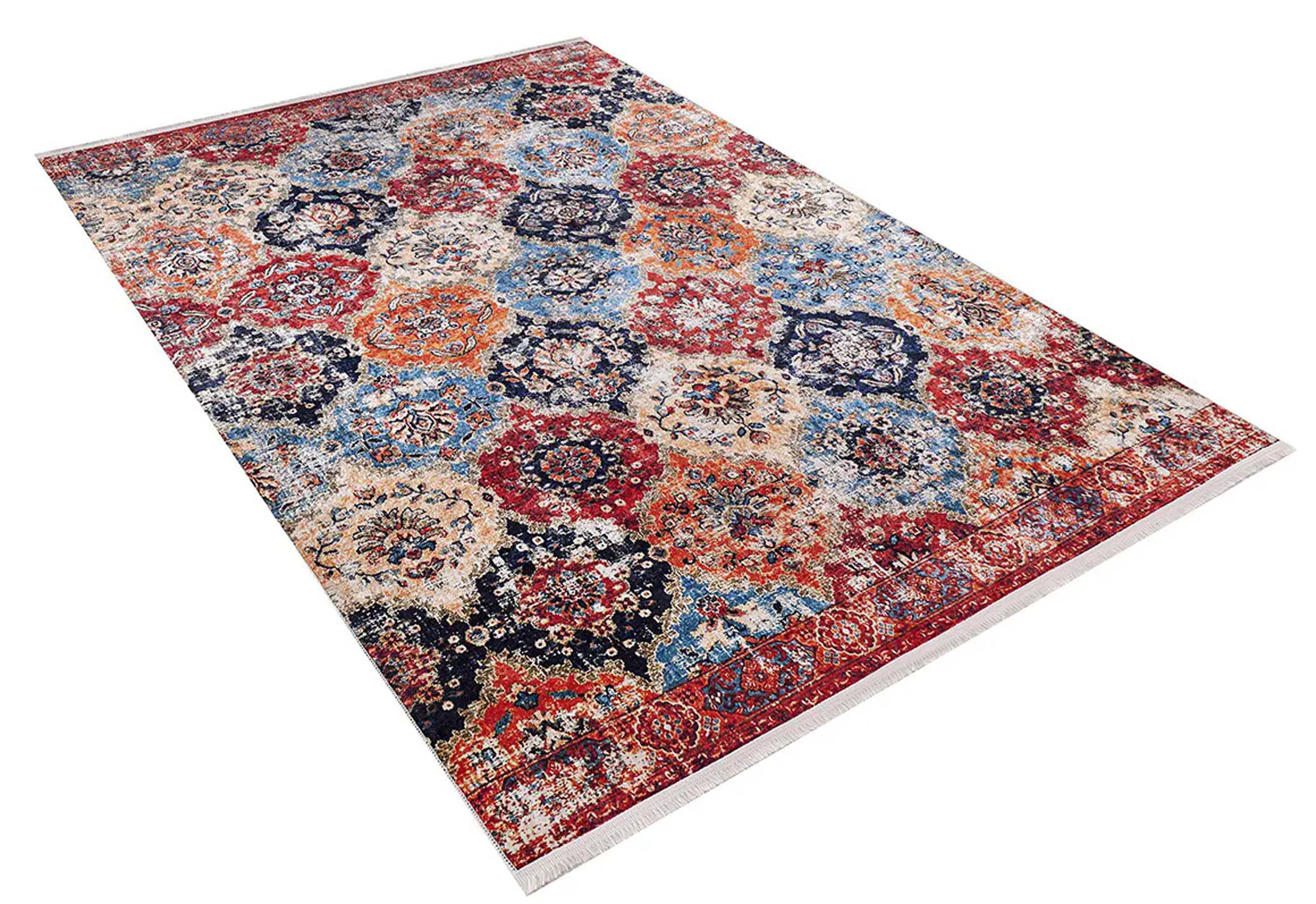 Aman Turkish Multi Color Rug