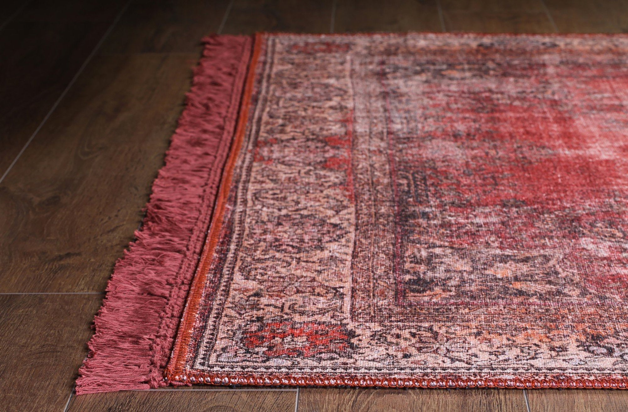 Amra Rug Oriental Vintage Red Rug