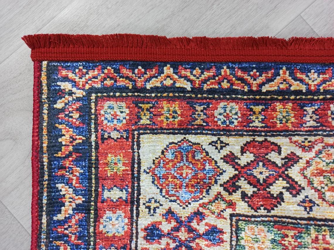 Anan Rug Red Ethnic Turkish Rug
