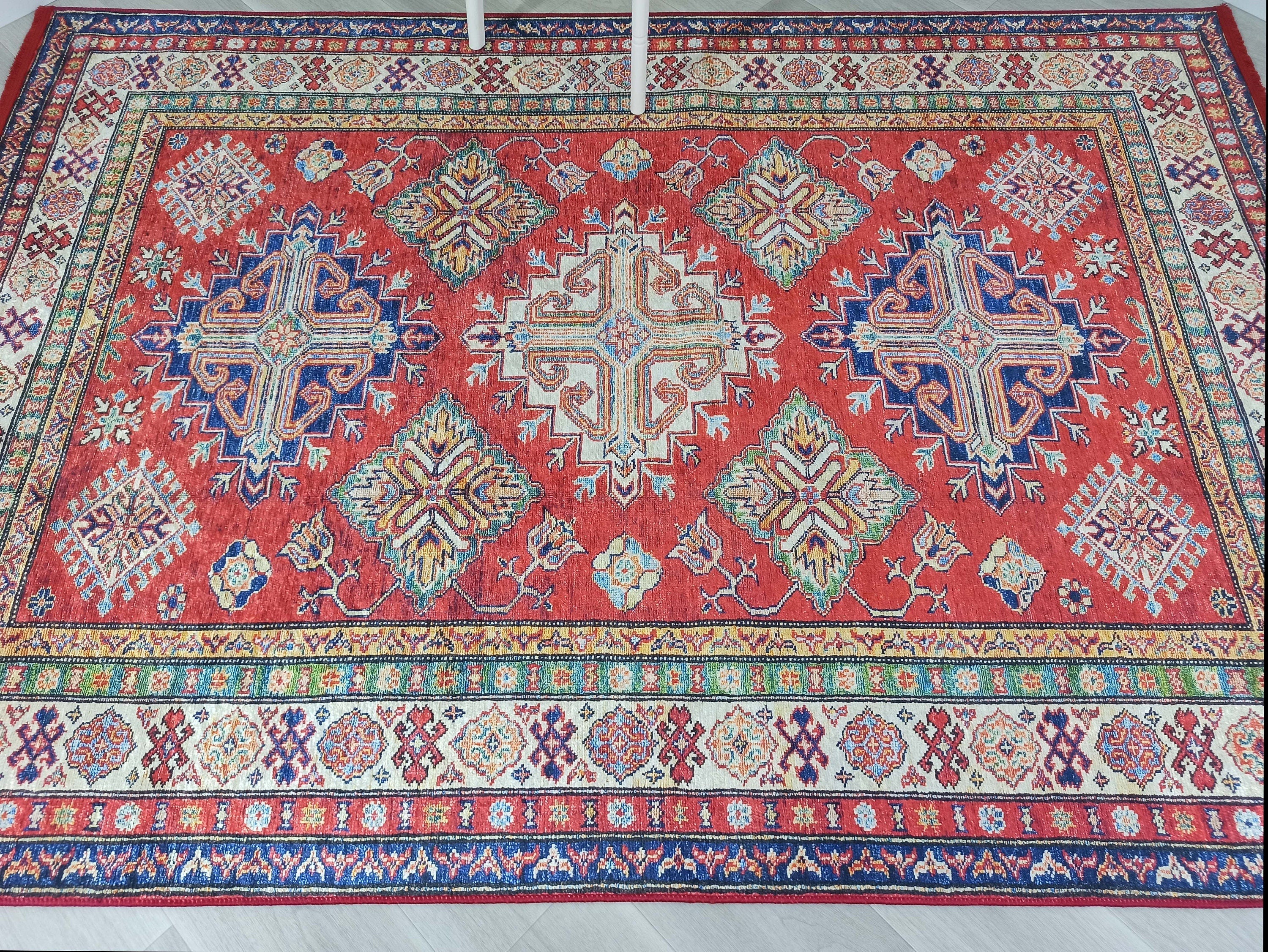 Anan Rug Red Ethnic Turkish Rug