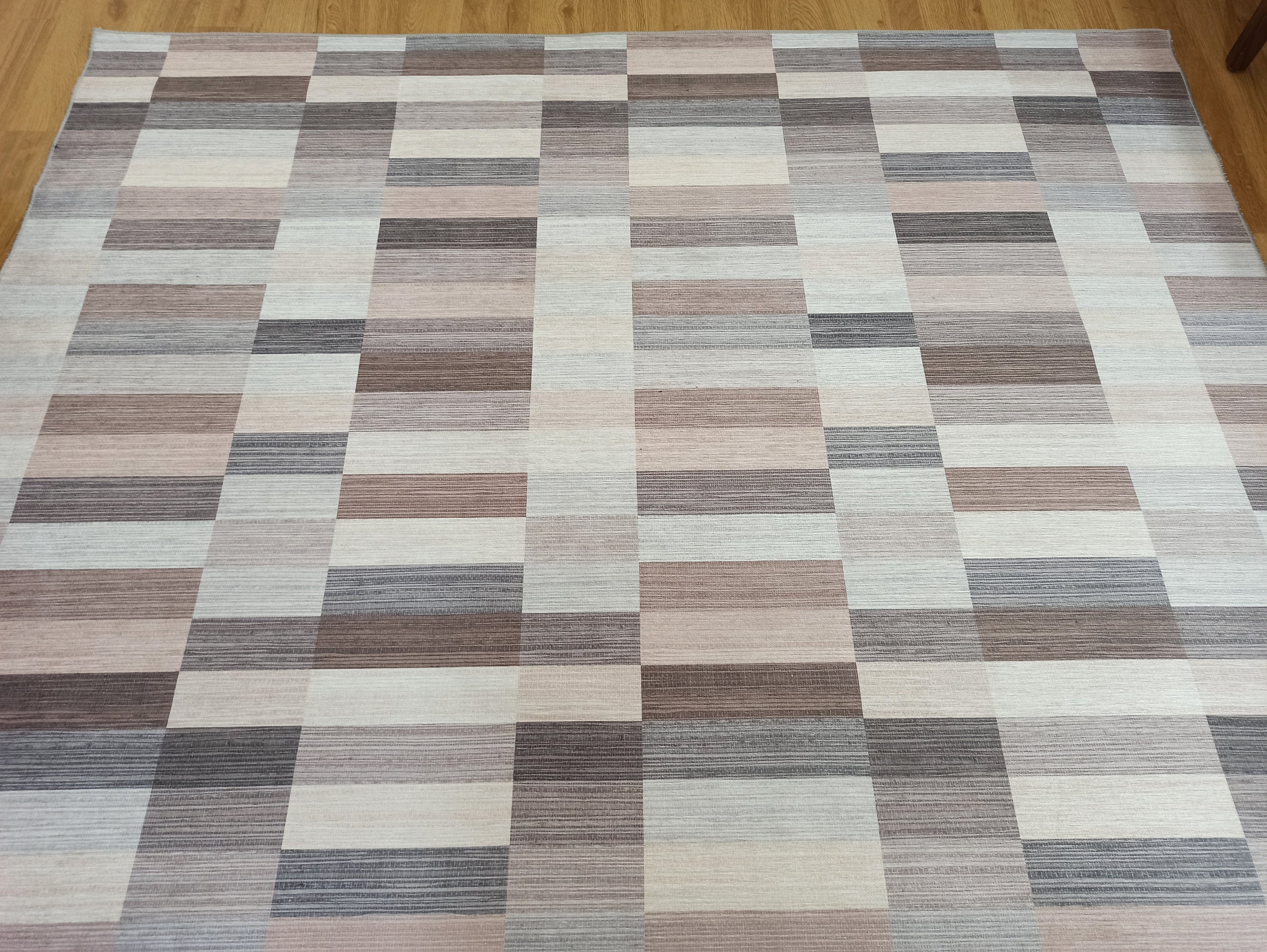 Aram Rug Modern Beige Brown Rug