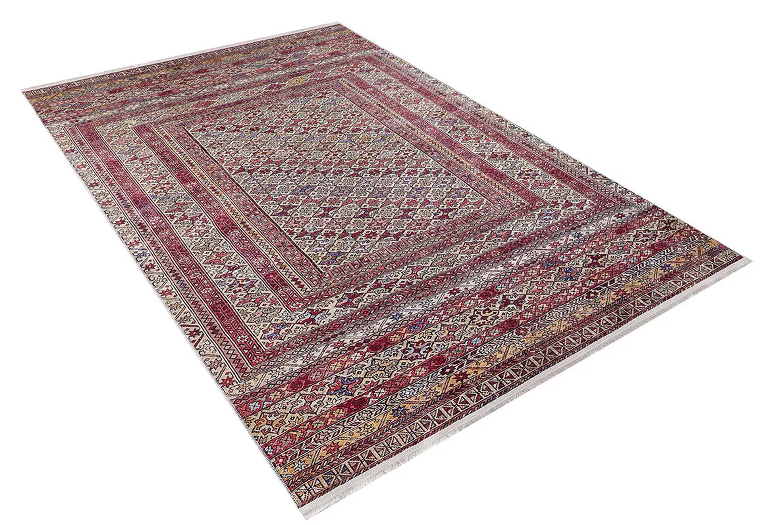 Arsa Turkish Oushak Red Beige Rug