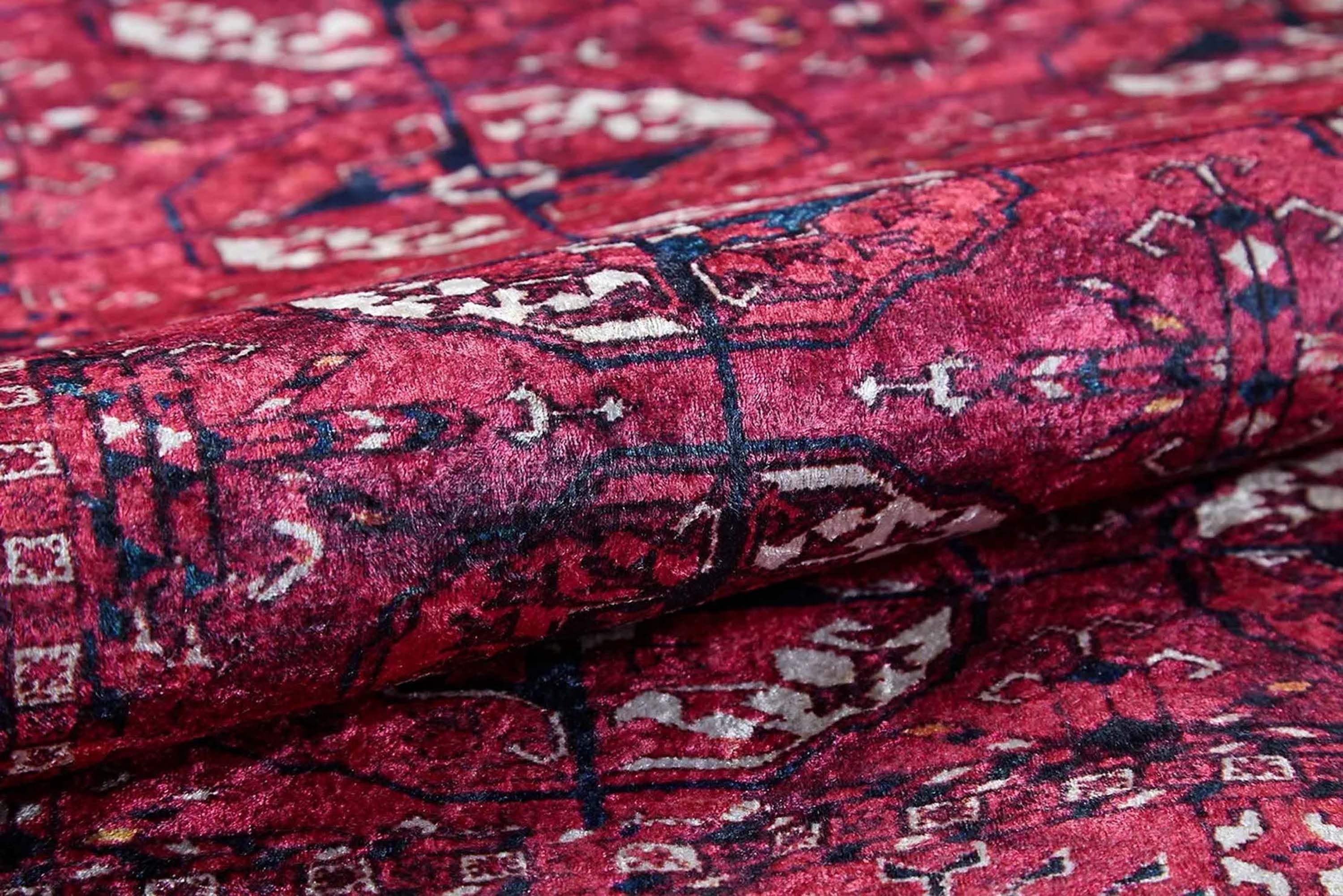 Alita Afghan Hot Pink Rug