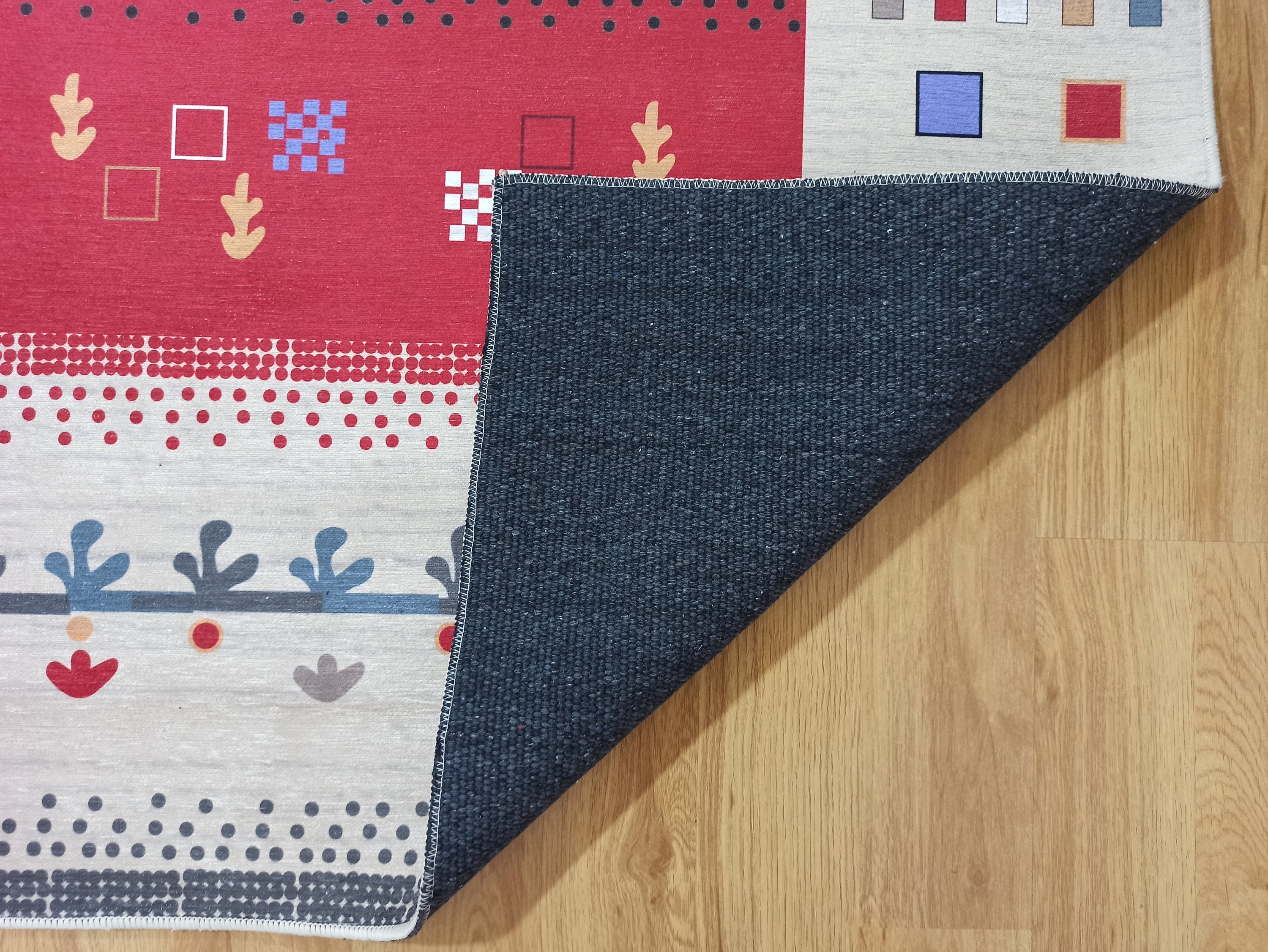 Asun Kilim Style Colorful Pastel Rug