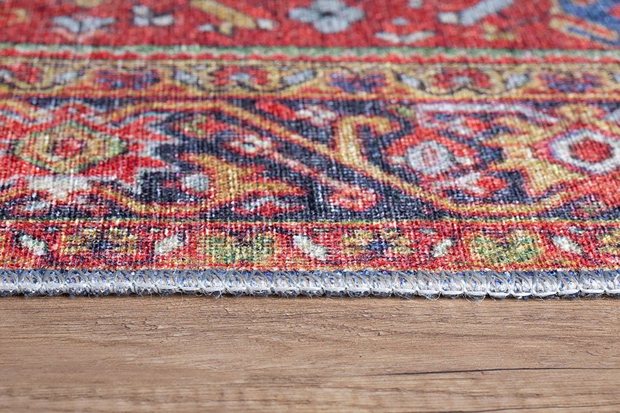 Aya Turkish Colorful Floral Rug