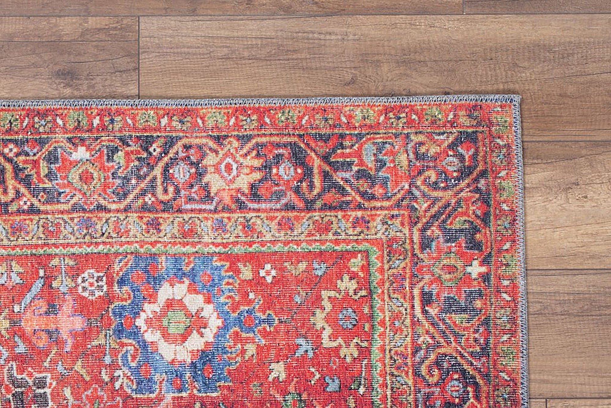 Aya Turkish Colorful Floral Rug