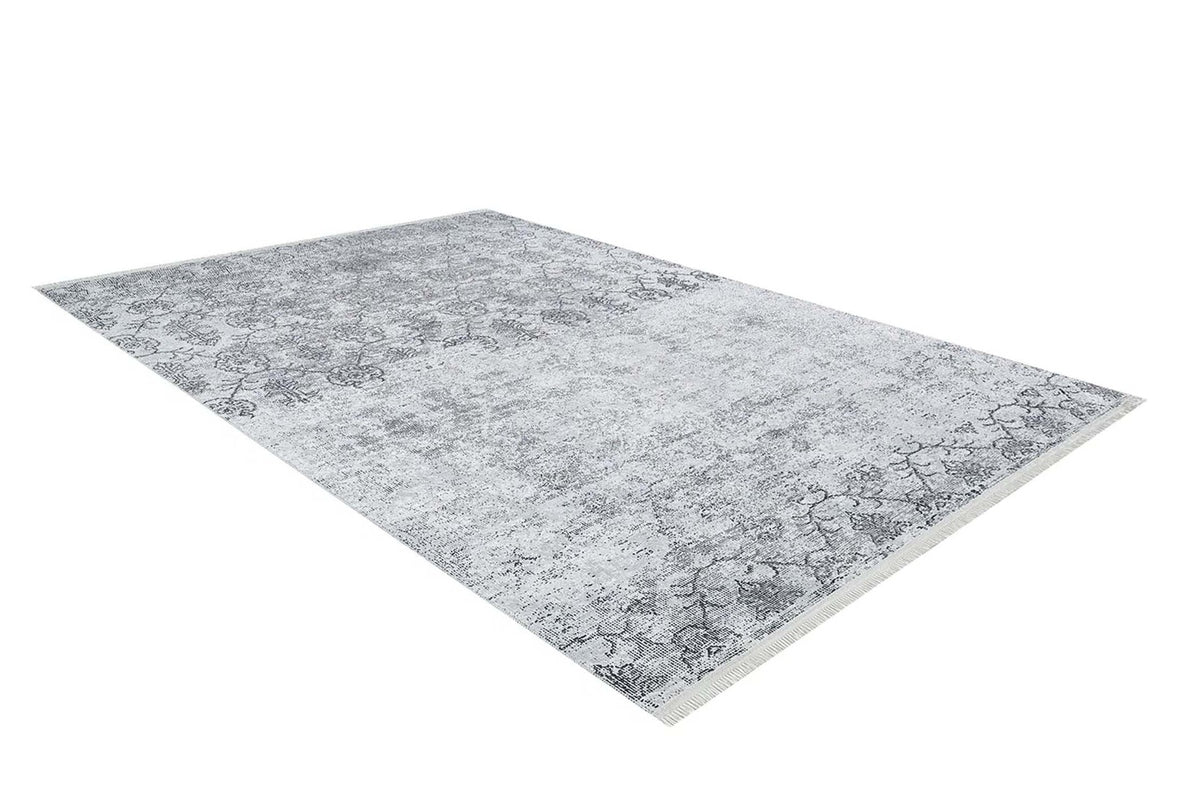 Ayla Turkish Faded Gray Rug