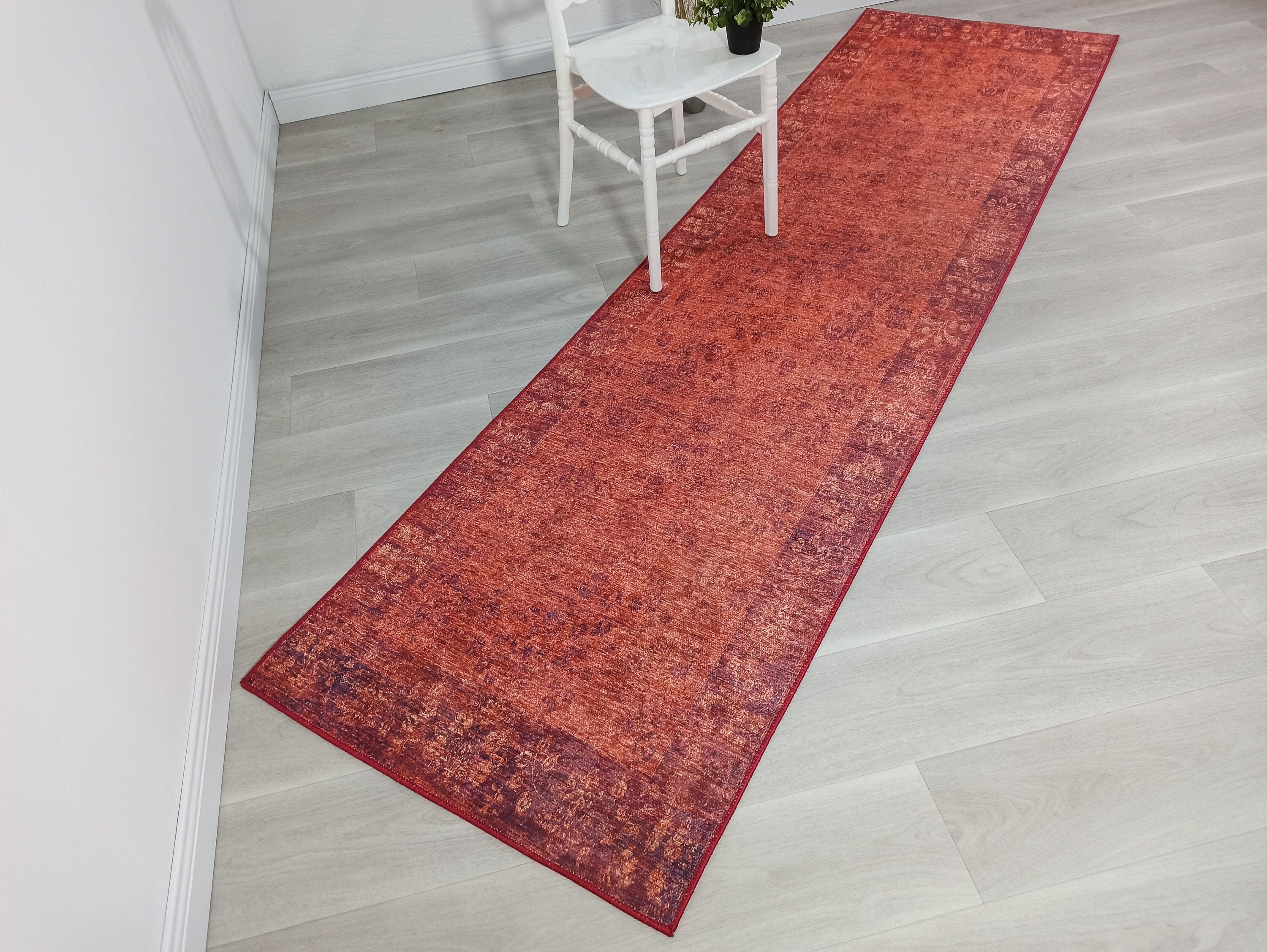 Ragda Turkish Red Beige Oushak Rug