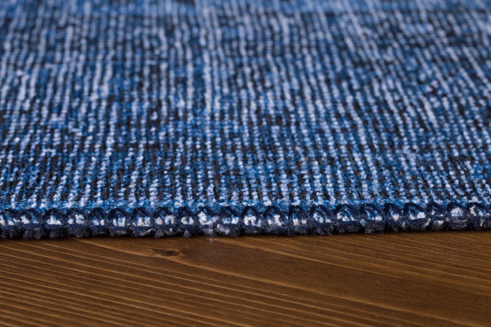 Banu Turkish Modern Blue Rug