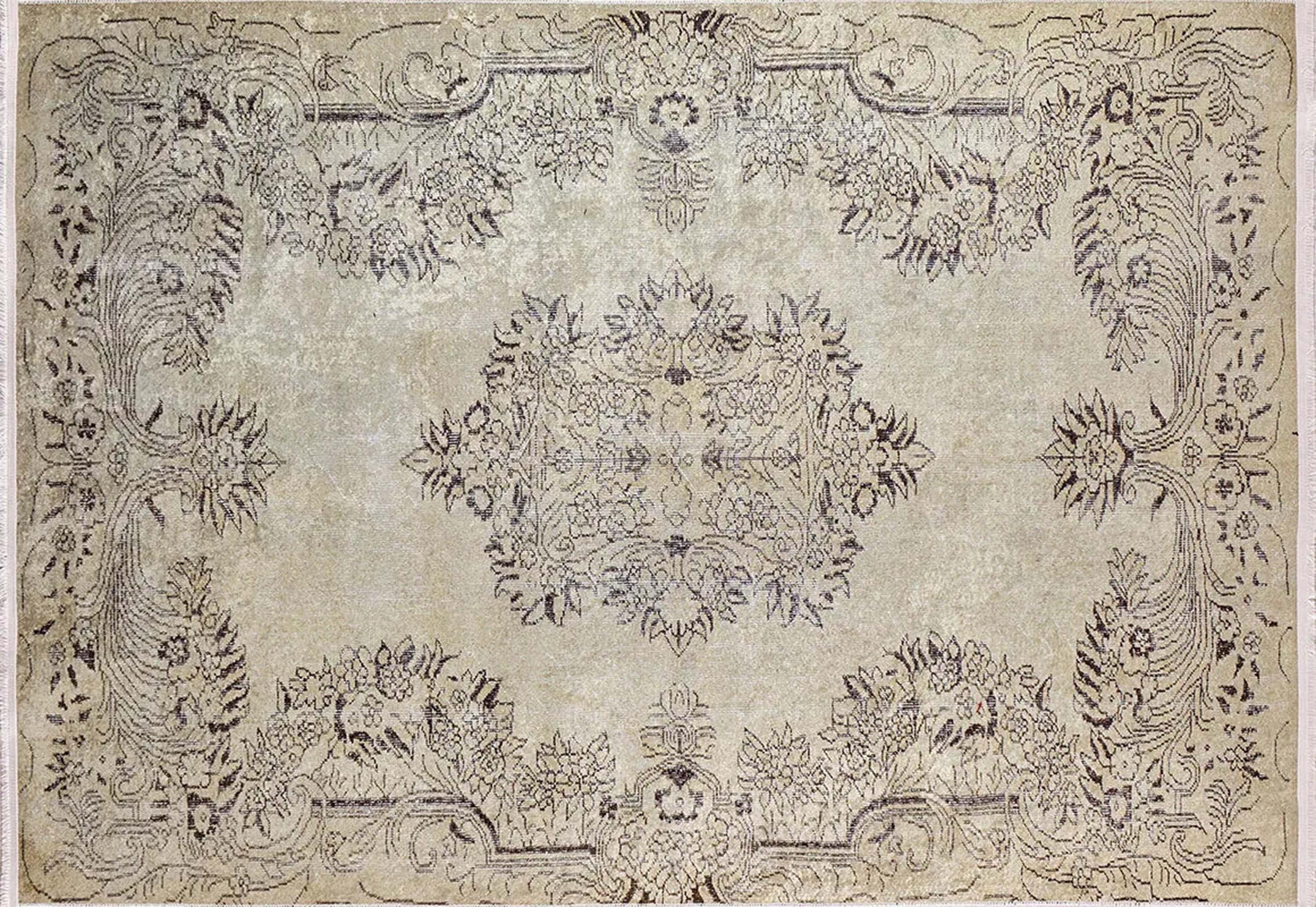 Bera Turkish Central Medallion Rug