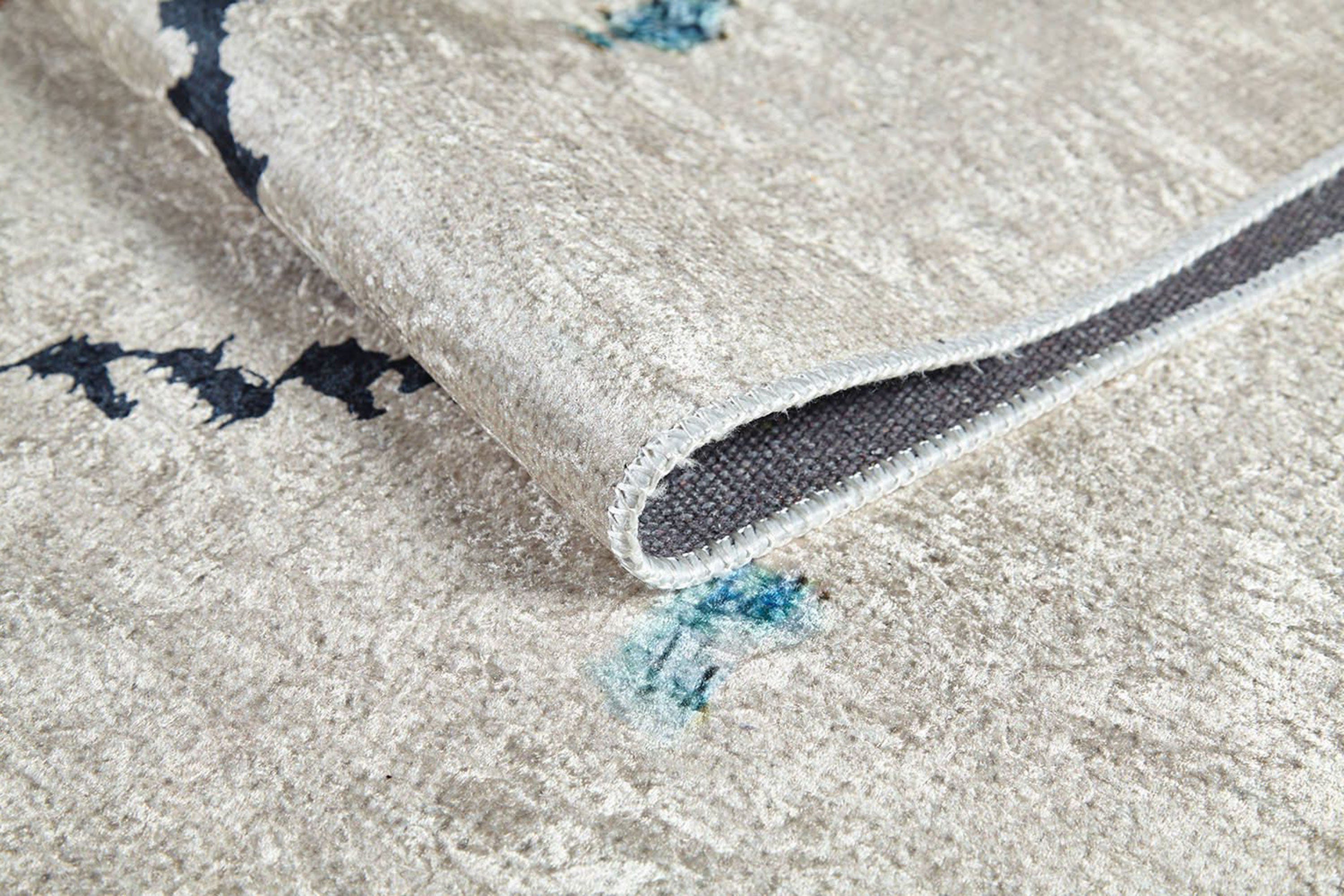 Borda Moroccan White Kilim Rug