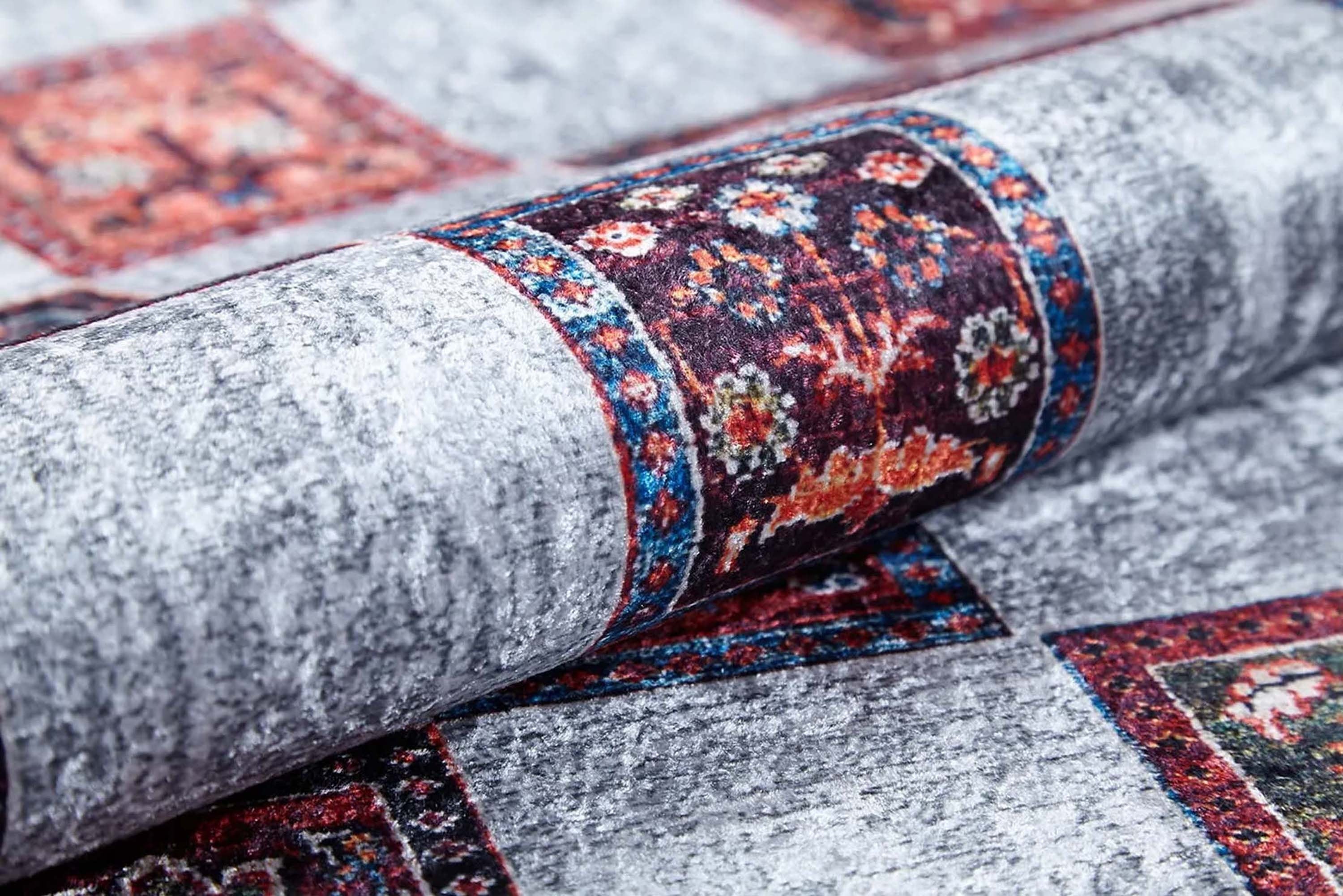 Cana Turkish Beige Blush &amp; Gray Rug.