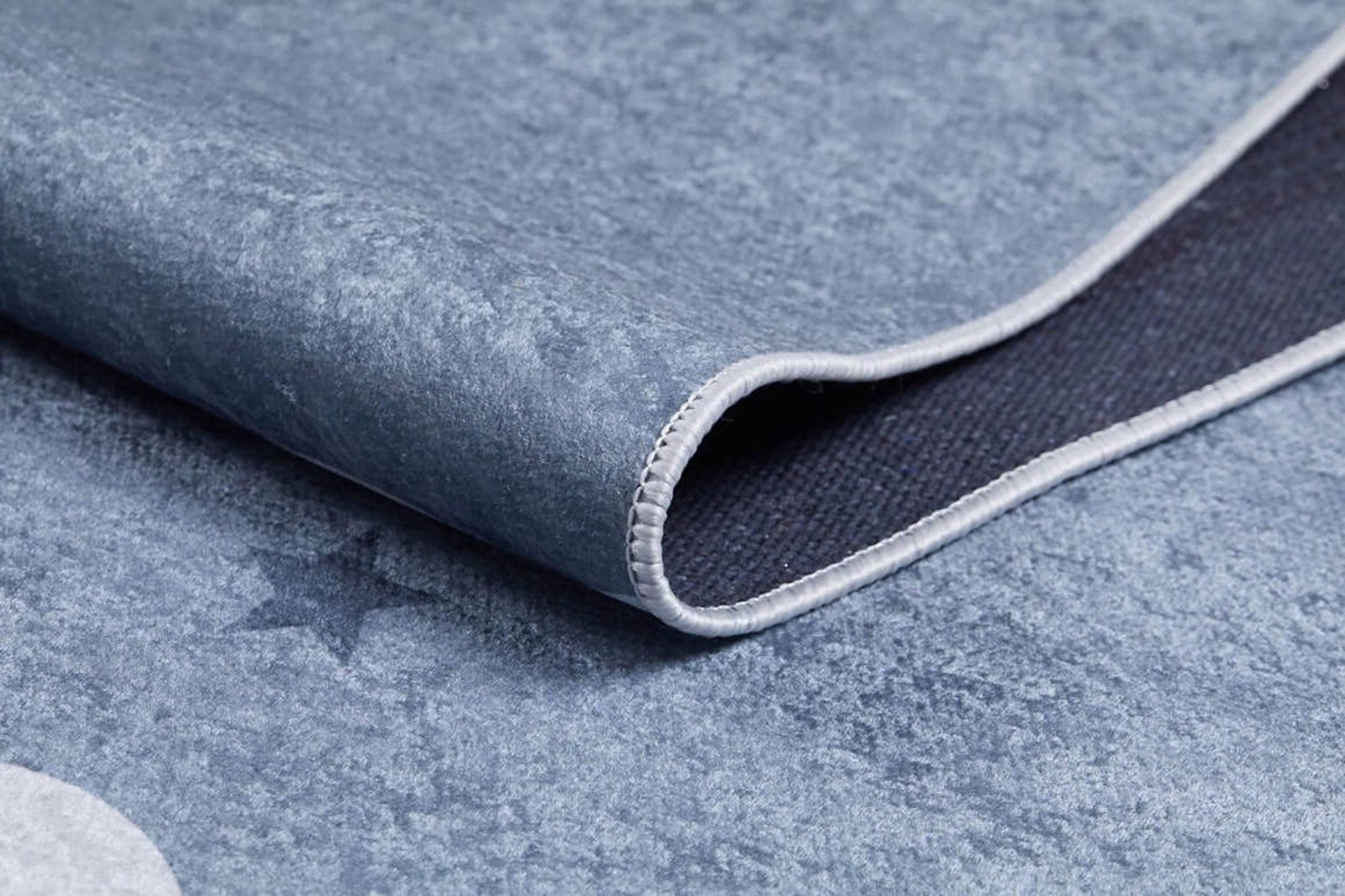 Cloudy Rug Gray Kids Rug