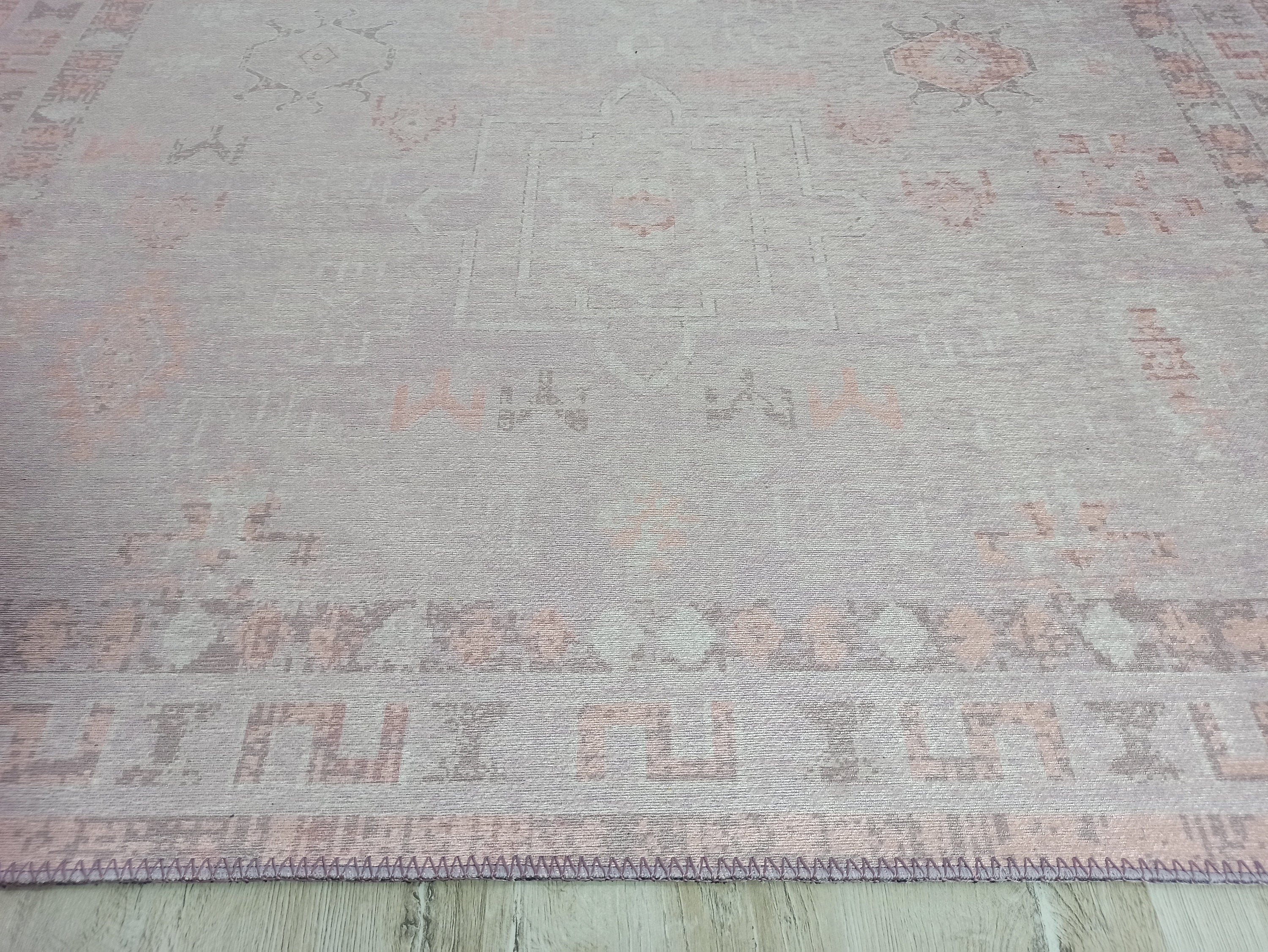 Cole Persian Blush Pink & Natural Beige Rug