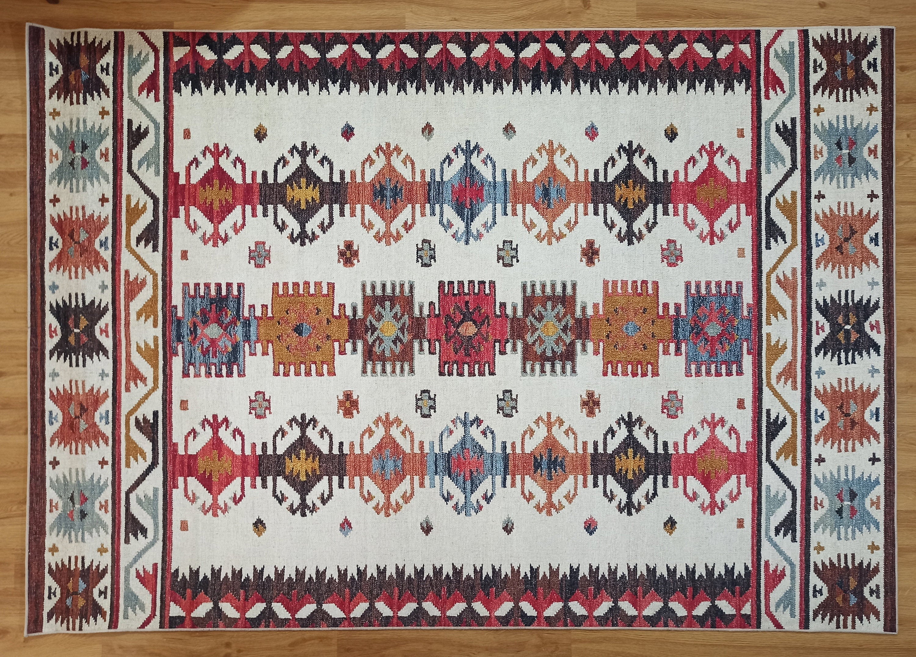 Dara Vintage Multi-color Rug